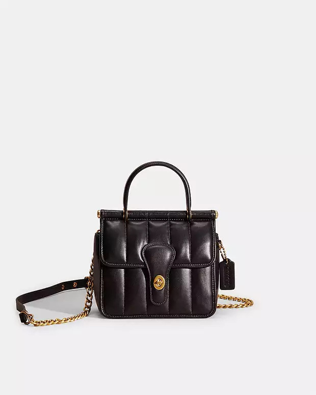 Restored Willis Top Handle 18 With Quilting | Coach (US)