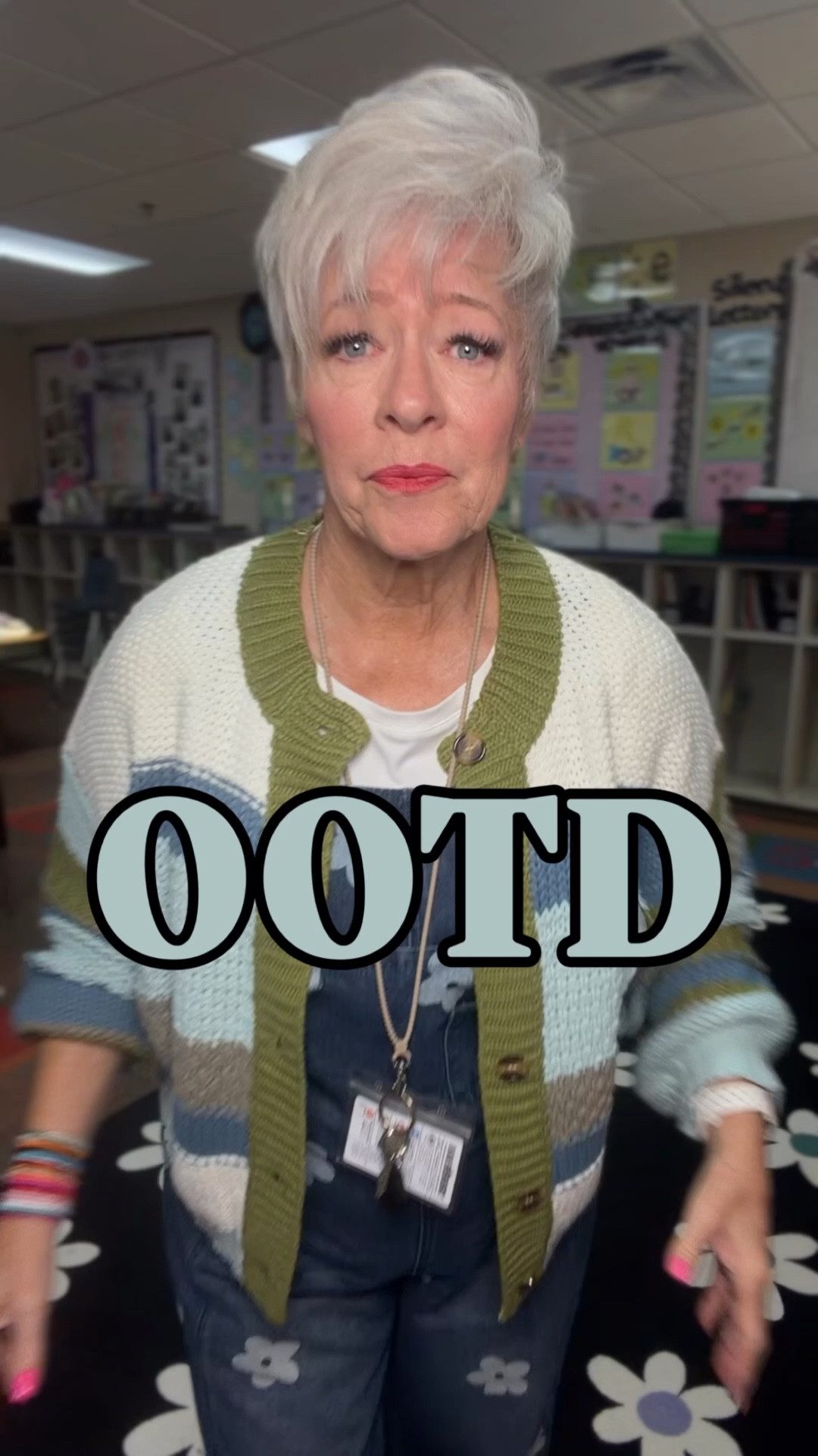 Walking into the classroom in full bloom today 🌸📚

These flowered overalls are giving all the happy, playful vibes while still being comfy enough for a full day with my kiddos. Add a simple tee and you’ve got an easy teacher outfit that feels put together without trying too hard.

Because let’s be honest… when you feel good, you teach even better 💕



#LTKootd #LTKOver40 #LTKMidsize