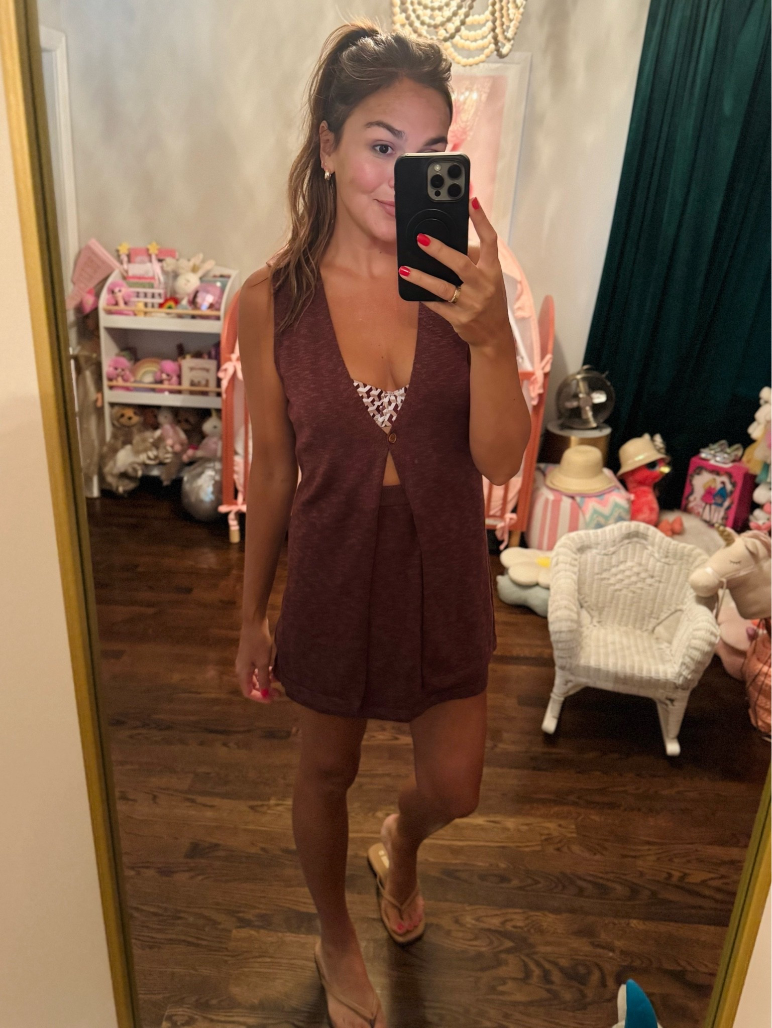 Two piece brown cover up — isn’t it SO CUTE. As I always say: when it’s nice, buy it twice 💅 I have it in pink too and it’s gorge. I’m wearing a large but have since lost weight and a medium would be better 🤎

Underwire bikini: wearing a medium

Square toe sandals: I went up 1/2 a size

Vacation beach outfits, pool, swim, cover ups

#LTKSwim #LTKTravel #LTKootd