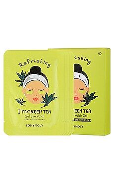 TONYMOLY I'm Green Tea Gel Eye Mask 5 Pack from Revolve.com | Revolve Clothing (Global)