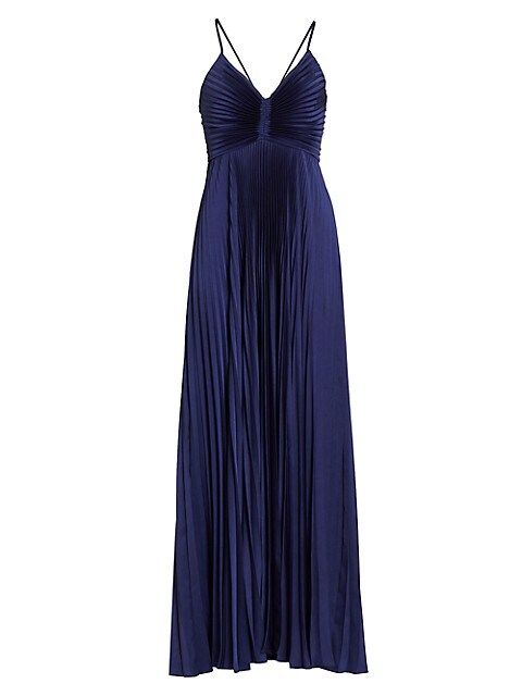 A.L.C. Aries Floor-Length Pleated Gown | Saks Fifth Avenue
