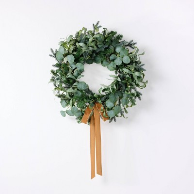 26" Olive and Pine Christmas Wreath - Threshold™ designed with Studio McGee | Target