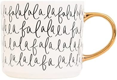 Sweet Water Decor Tile Coffee Mugs | Novelty Coffee Mugs | 17oz Gold Handle Coffee Cup | Microwav... | Amazon (US)