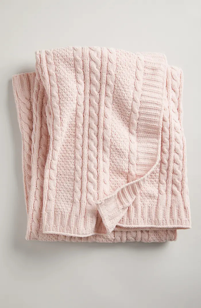 Cable Knit Baby Blanket | Nordstrom
