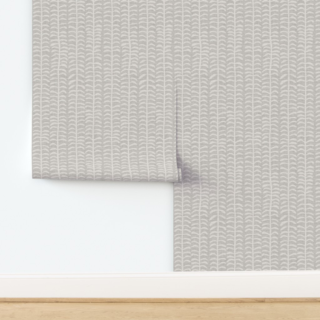 Grasscloth Vine Neutral Wallpaper | Spoonflower | Spoonflower