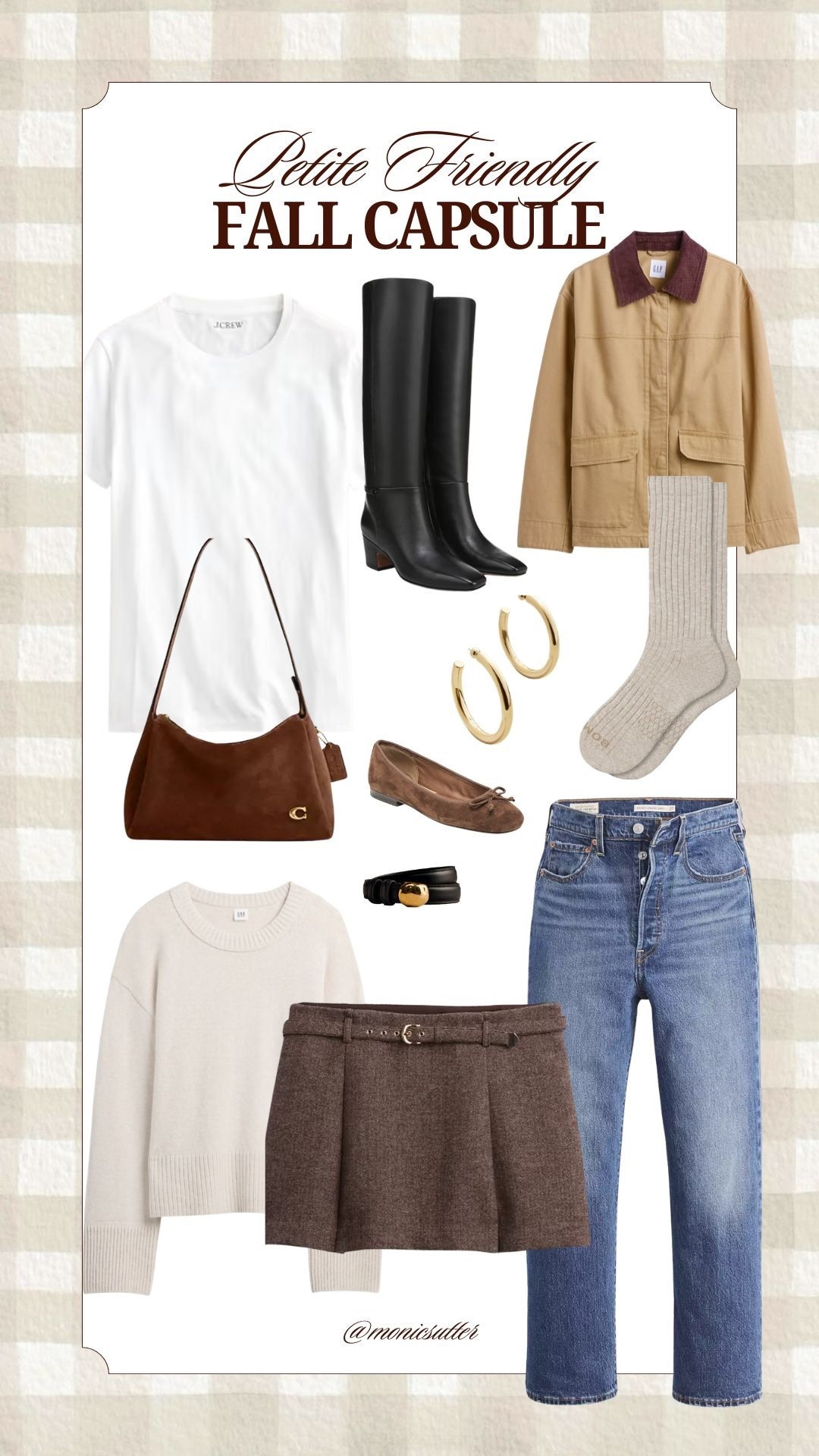 Easy layers, timeless textures, my petite, friendly fall capsule starts here, a barn, jacket, soft tea, cozy boots, socks, and the kind of boots you’ll actually wear everywhere



#LTKSeasonal #LTKPetite