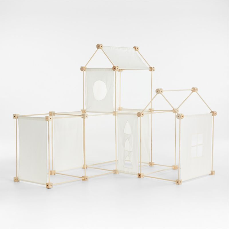 Wooden Build-Your-Own Fort Kit | Crate & Kids | Crate & Barrel