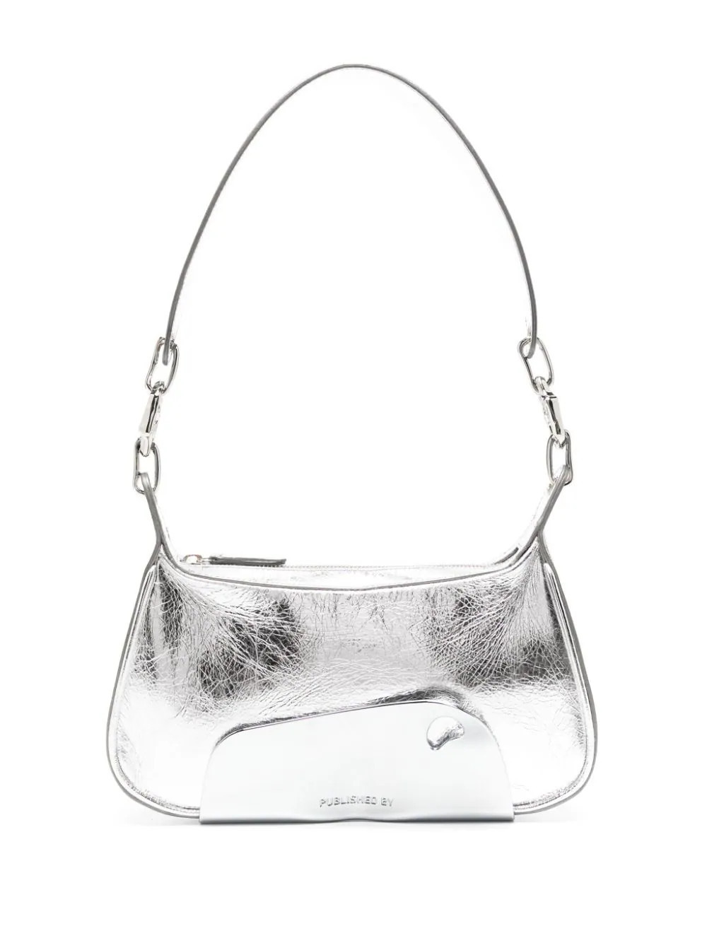 PUBLISHED BY Ruby's Club metallic shoulder bag - Silver | Farfetch Global