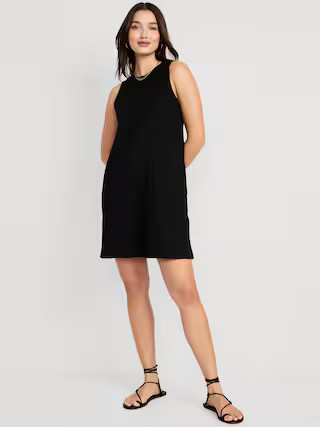 Sleeveless Vintage A-Line Mini Shift Dress for Women | Old Navy (US)