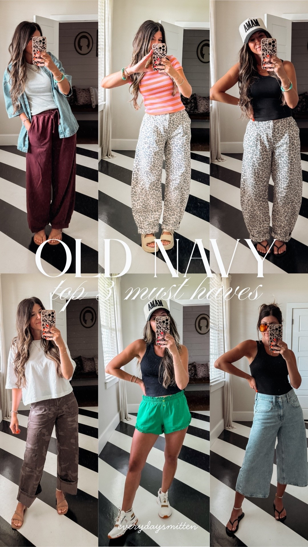 3 Old Navy must haves! Snug ribbed fitted tee, seamless tanks, and the oversized crop tee! Size up if want more length or get the long length option! I get compliments and asked about the fitted tee every-time I wear them! I think I have all the colors!

#LTKootd #LTKmomlife #LTKOver40