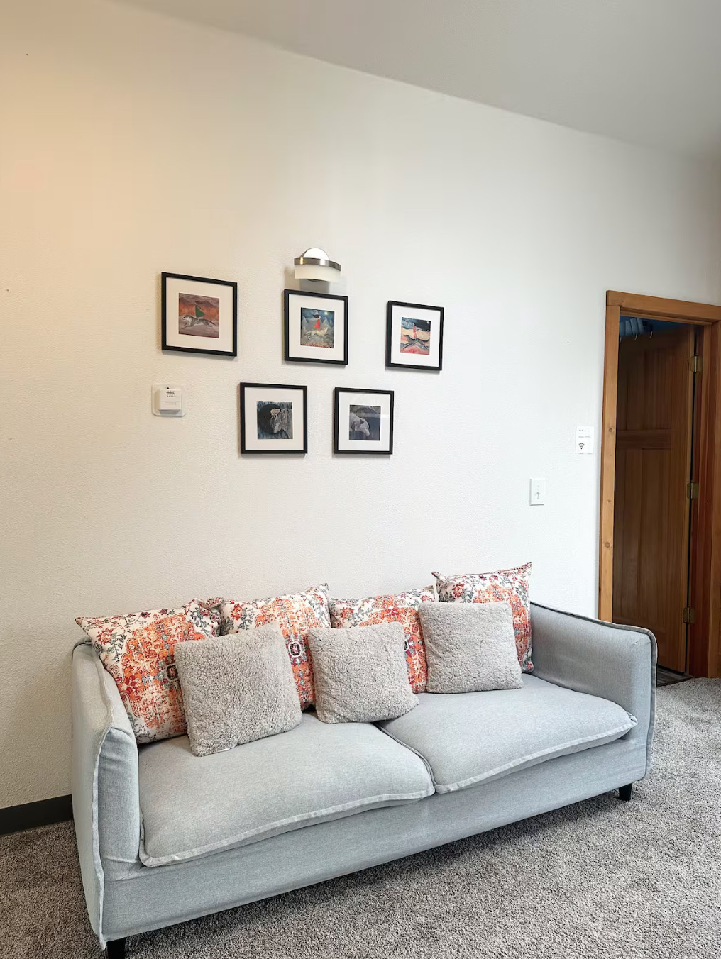 the couch in my airbnb and the accompanying pillows are all washable! this makes such a big difference in a rental!  

 #LTKHome