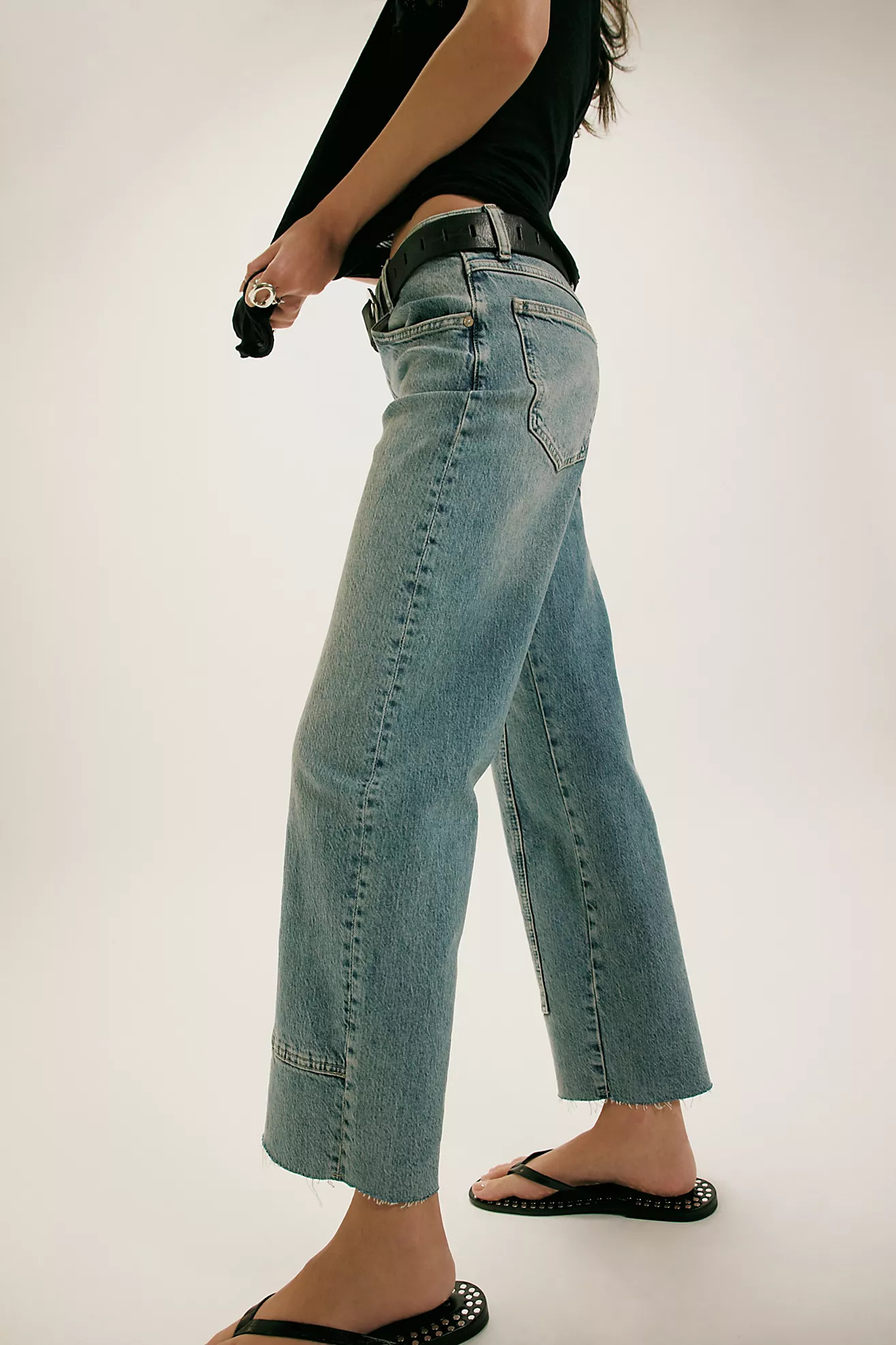 We The Free Risk Taker Mid-Rise Jeans | Free People (Global - UK&FR Excluded)