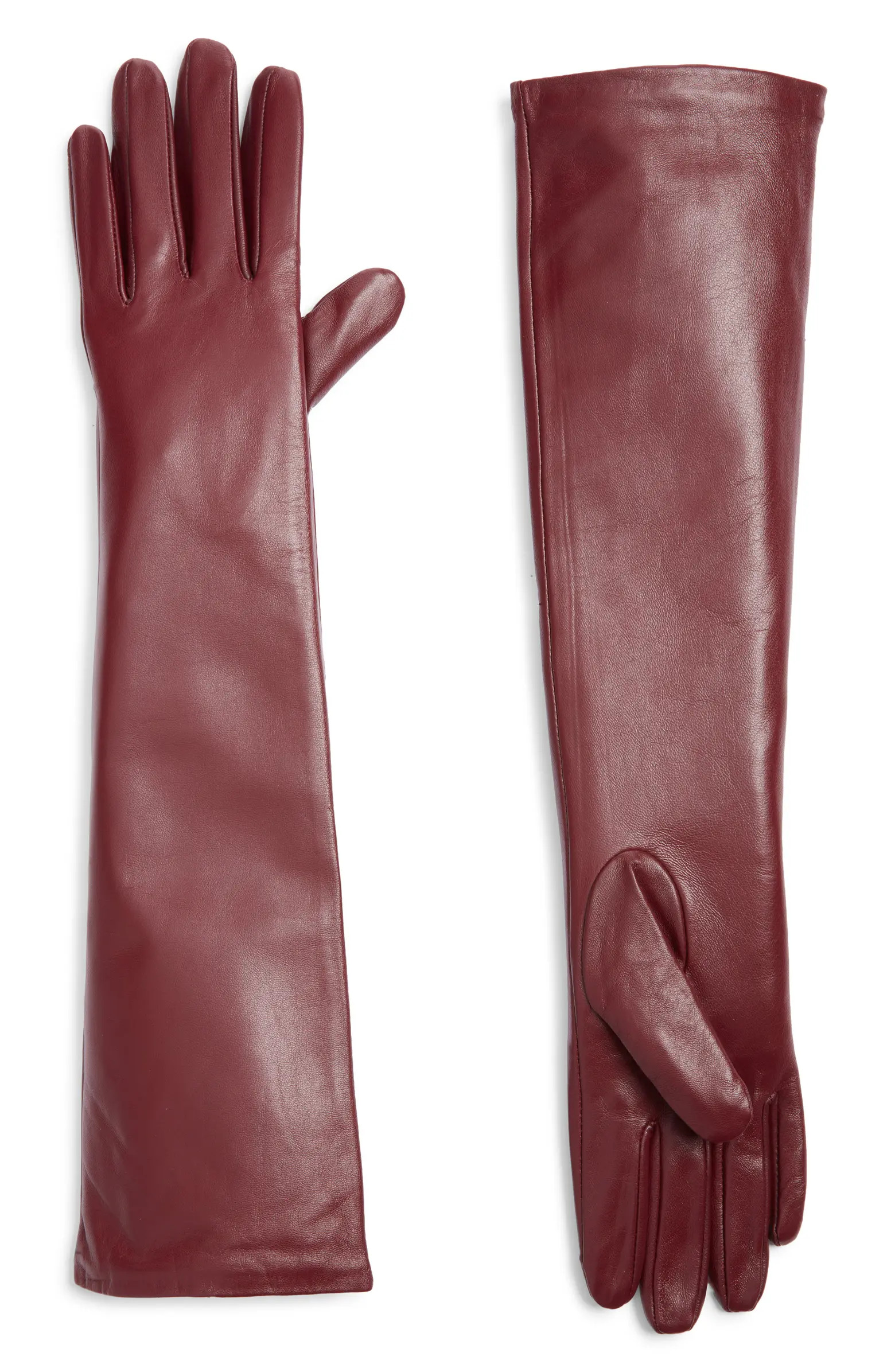 Florence Leather Opera Gloves | Nordstrom