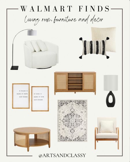 Looking to add some modern farmhouse touches to your home? These living room furniture and decor finds from Walmart are both a cozy and budget-friendly way to freshen up your space without breaking the bank!

#LTKFind #LTKsalealert #LTKhome