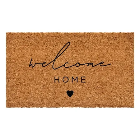 Calloway Mills 112141729 Heart Welcome Home Doormat 17" x 29" | Walmart (US)