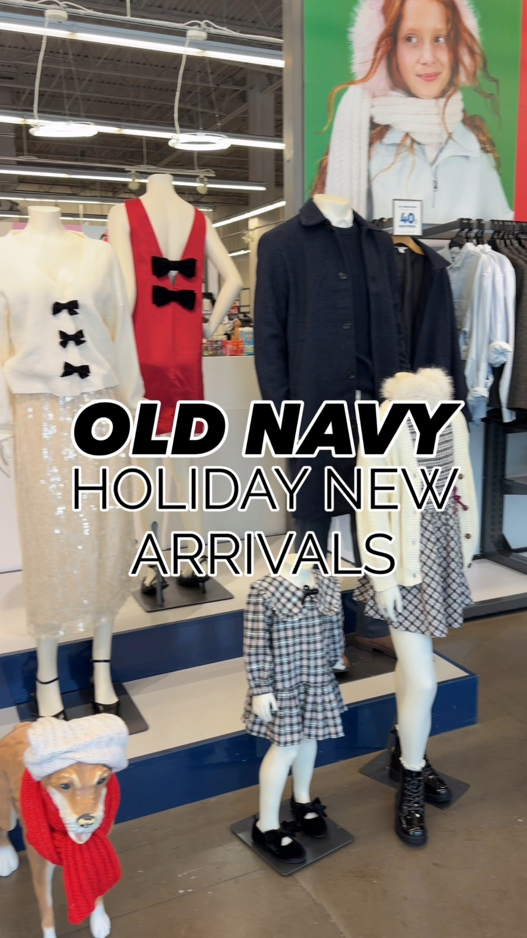 Holiday sparkle everywhere at Old Navy ✨ Just did a full walk-through of all their brand-new arrivals and OMG… SO GOOD. Something for every style, every event, every festive moment you’ve got on the calendar this season. 🎄💃

Most of it is already on major sale, so run, don’t walk… because the good stuff is flying fast!

Follow @styledinasnap_ for more finds, and all sizing + details are in LTK.
Comment SHOP for the links!

What holiday event are you shopping for next? ❤️

#OldNavy #OldNavyStyle #OldNavyFinds #HolidayStyle #AffordableFashion #GiftGuide2025 #HolidayOutfits #StyleInspo #BudgetFriendlyFinds #FashionReels

#LTKHoliday #LTKStyleTip #LTKOver40