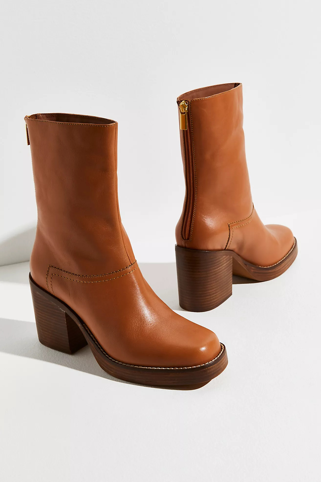 Portwood Heel Boots | Free People (Global - UK&FR Excluded)
