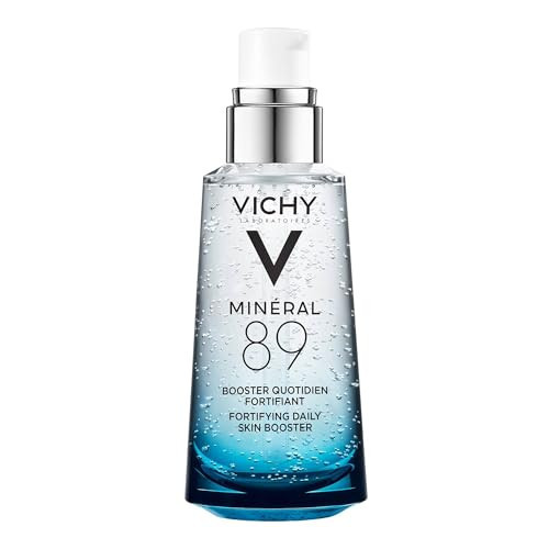 Vichy Hydrating Hyaluronic Acid Serum, Mineral 89 Serum and Daily Skin Booster with Natural Origin Hyaluronic Acid, Hydrates and Strengthens Sensitive Skin, 50mL | Amazon (CA)