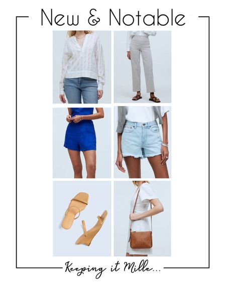 New & Notable from Madewell. Linen, shorts, wedge sandals.

#LTKSeasonal #LTKsalealert #LTKfindsunder100