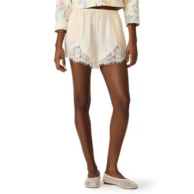 Steve Madden Daisee Lace Shorts in Thyme Green at Nordstrom, Size X-Large | Nordstrom