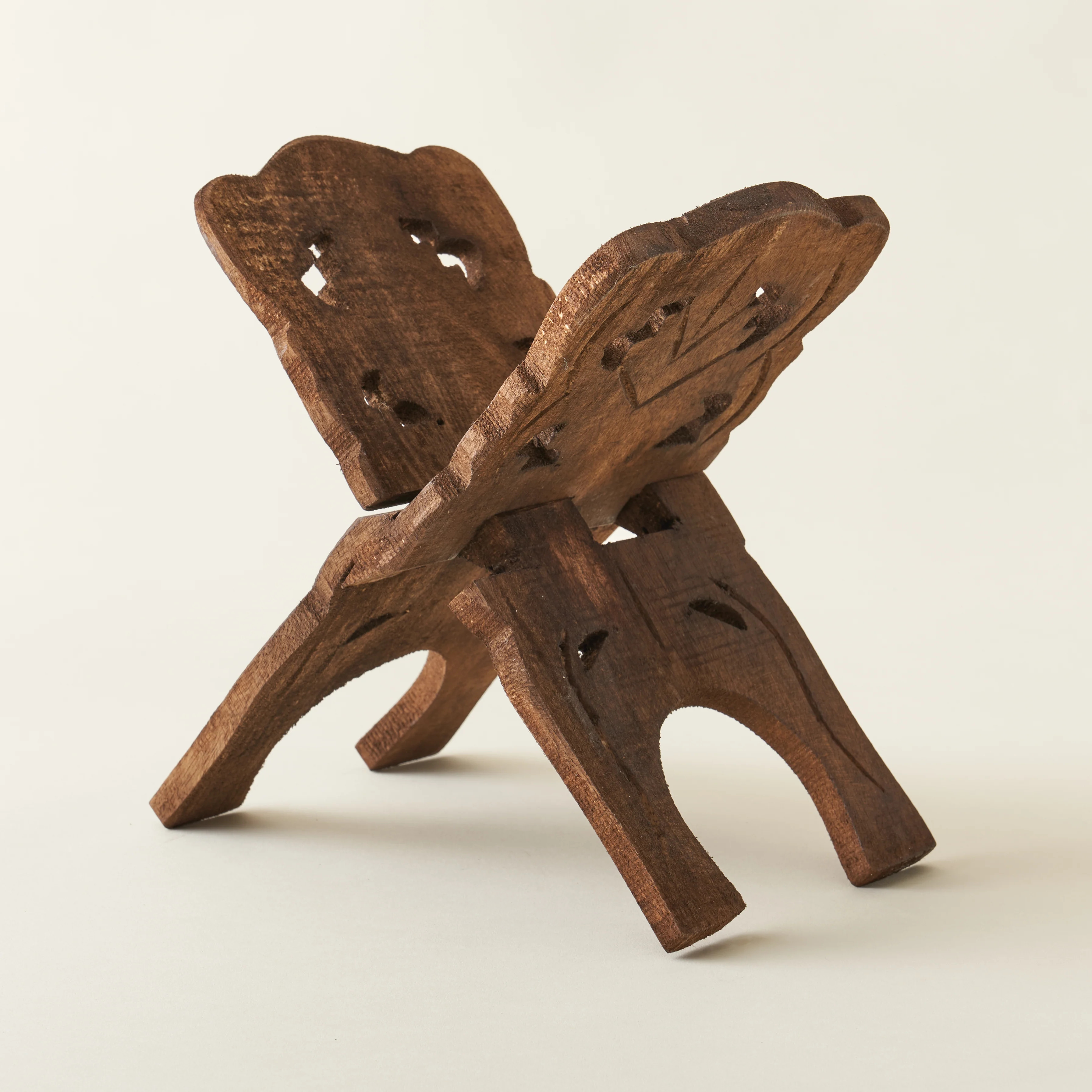 Reclaimed Wood Book Holder | Kate Marker Home