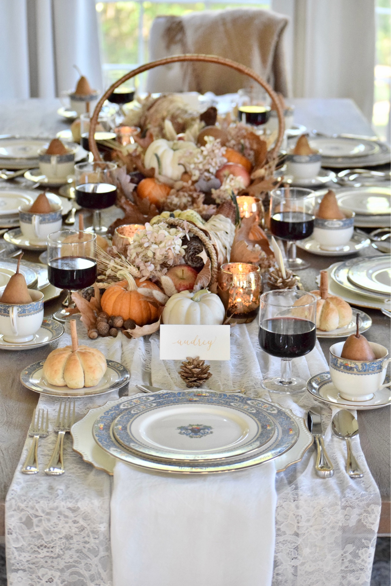 Fall table setting, fall Place setting, Thanksgiving dinner, Autumn tablescape, amazon home, Lenox, Tableware, dinnerware, glassware, flatware, floral centerpiece, fall entertaining, holiday entertaining, wine glasses, white pumpkins, gathering basket, cornucopia, Lenox Autumn, Autumn, Autumn decor, fall decor, home decor, place cards, place card holder, calligraphy

#LTKhome #LTKHoliday #LTKFallSale #LTKParties

#LTKSeasonal