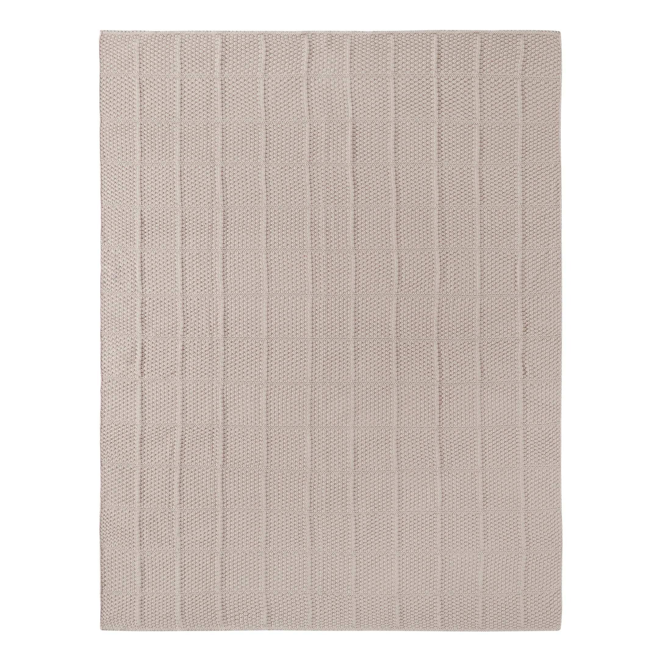 My Texas House Kelsey Taupe Acrylic Knit Throw, 60" x 80" | Walmart (US)