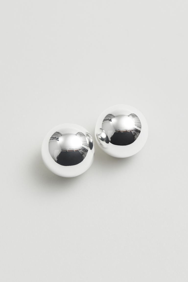 Silver Ball Earrings | H&M (UK, MY, IN, SG, PH, TW, HK)