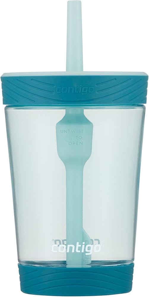 Contigo Kids Spill-Proof 14oz Tumbler with Straw and BPA-Free Plastic, Fits Most Cup Holders and ... | Amazon (US)