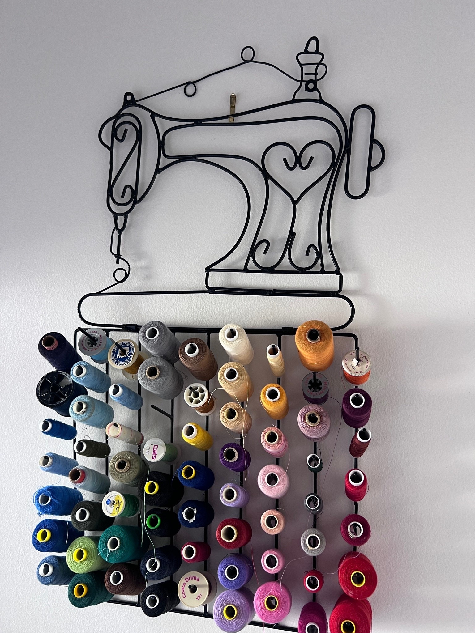 Spool thread holder #sewing