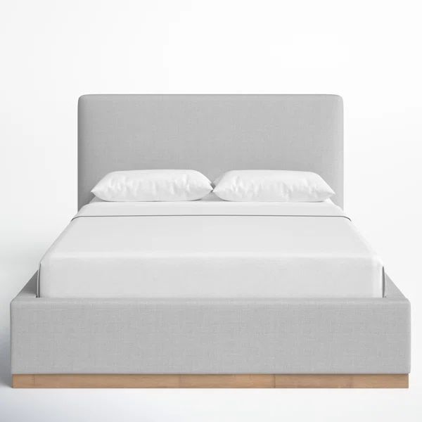 Grounded Upholstered Wood Base Bed | Wayfair North America
