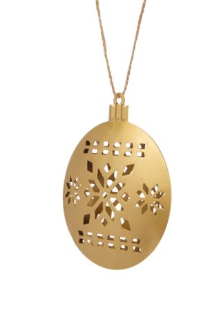CANVAS Gold Collection Metal Ornament, 3.5-in | Canadian Tire