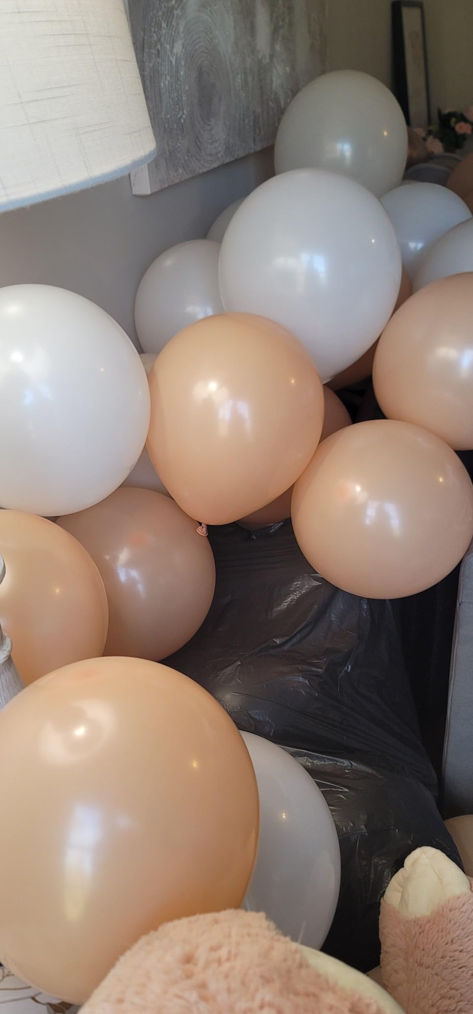 Colorful Balloons Rainbow Assorted Color Latex Balloons Set 60pcs 12inch Blush Blue Nude Light Pu... | Amazon (US)