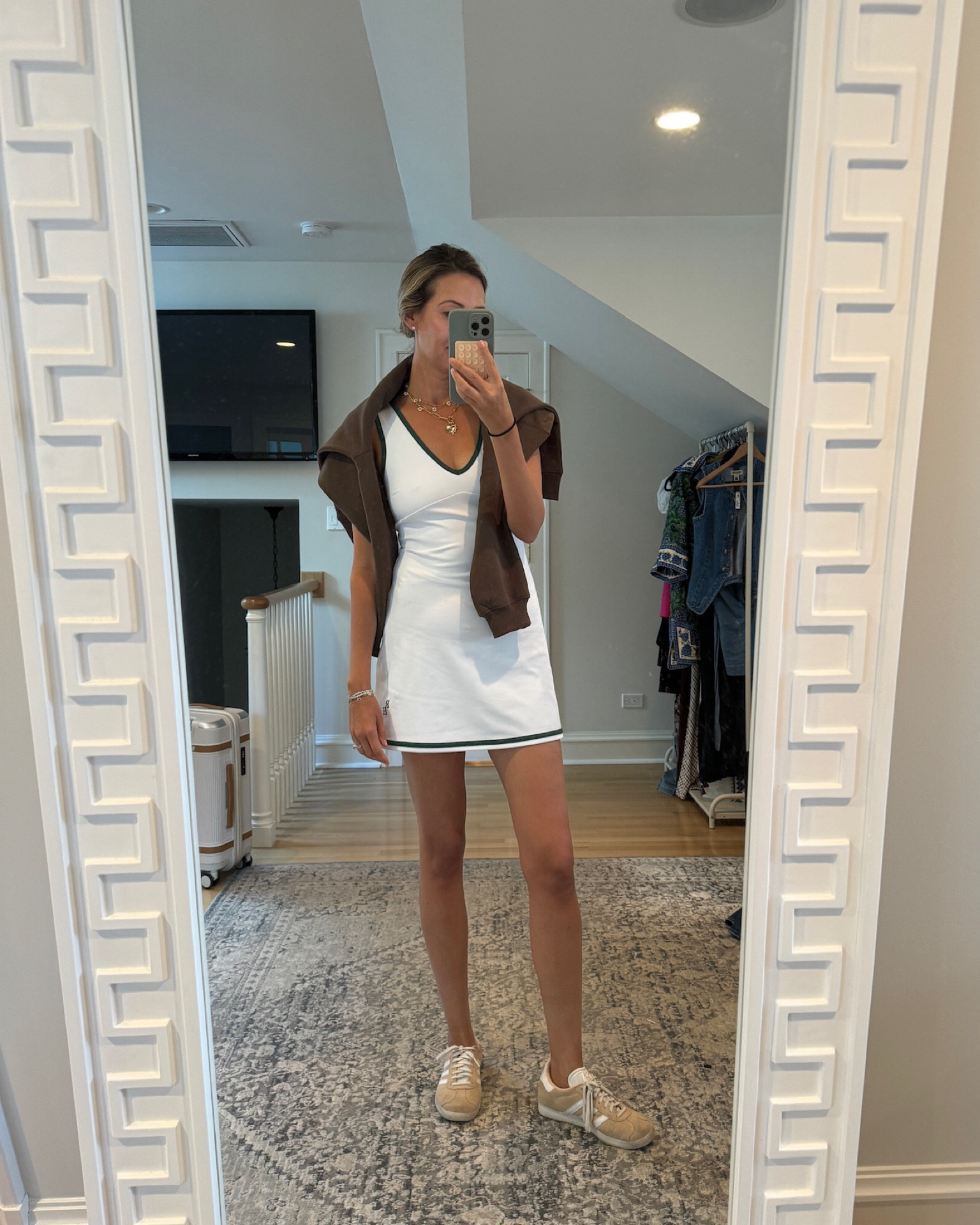 Sporty outfit for running errands and playing tennis!

Athleisure - tennis dress - activewear

#LTKFitness #LTKSeasonal