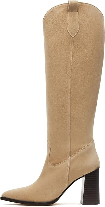 Suede Knee High Boots Women 2026 Fall Tall Boots | Amazon (US)