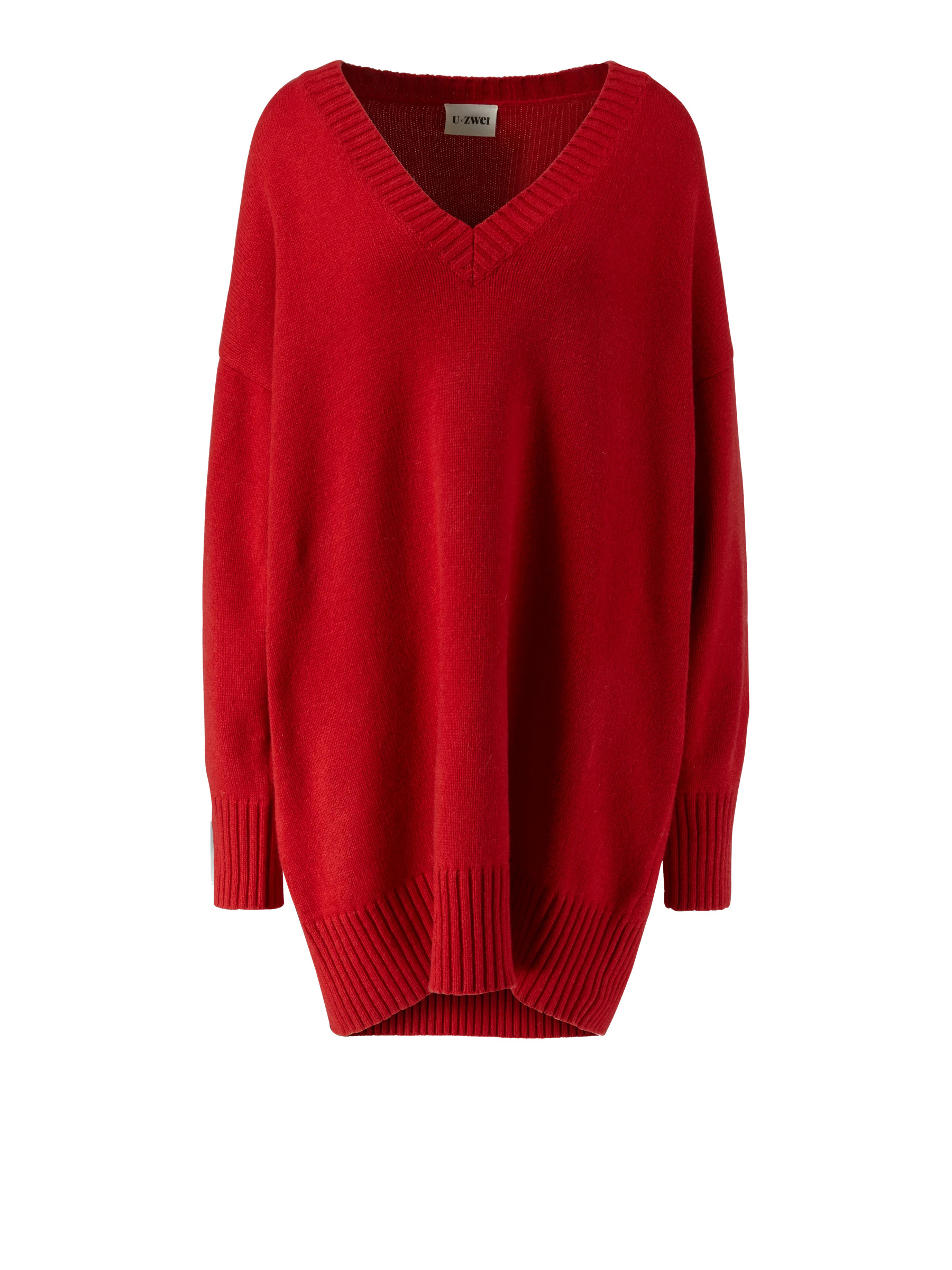 Cashmere-Strickkleid Rot | Unger-Fashion.com