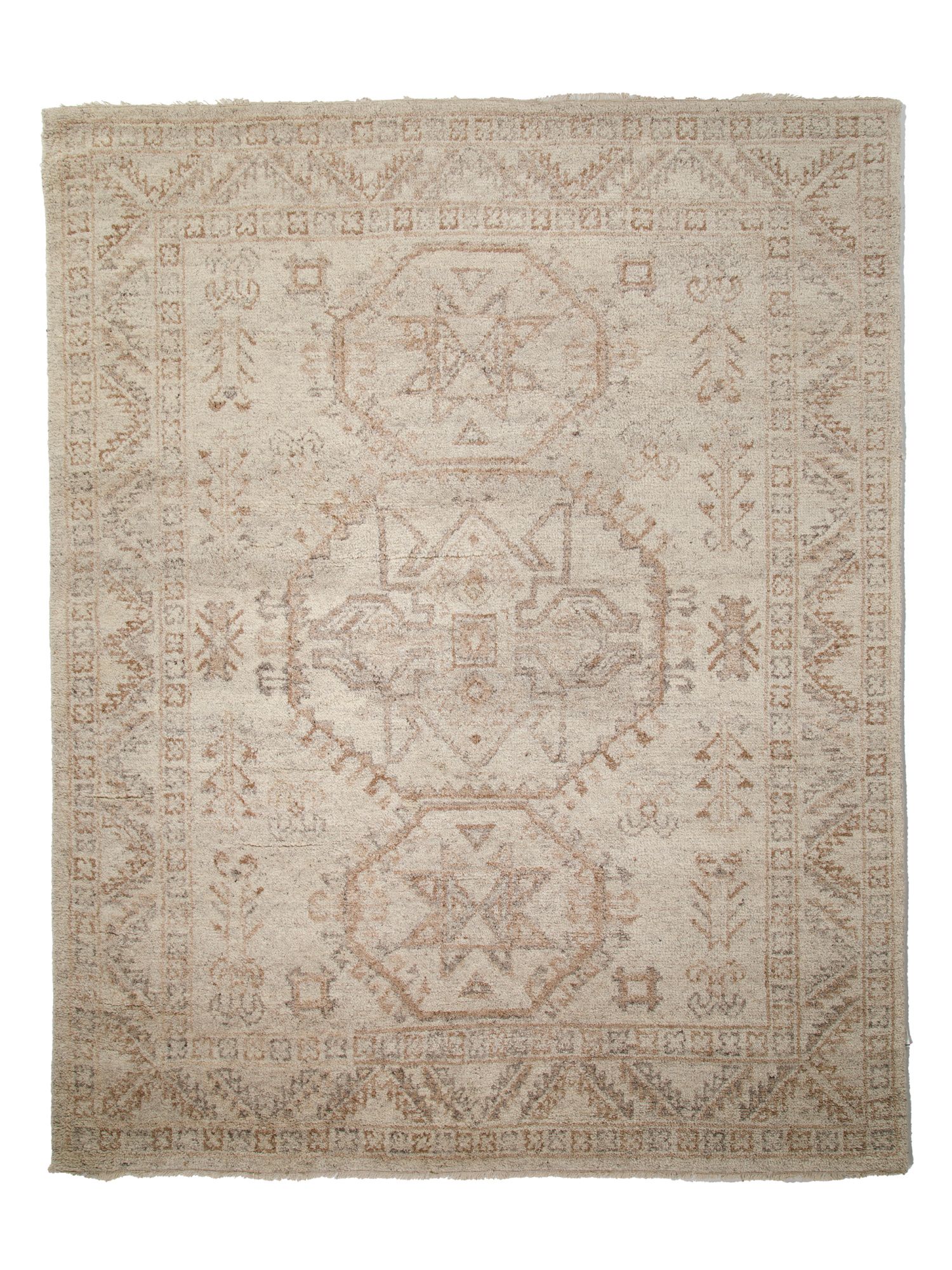 8x10 Wool Hand Knotted Rug | TJ Maxx