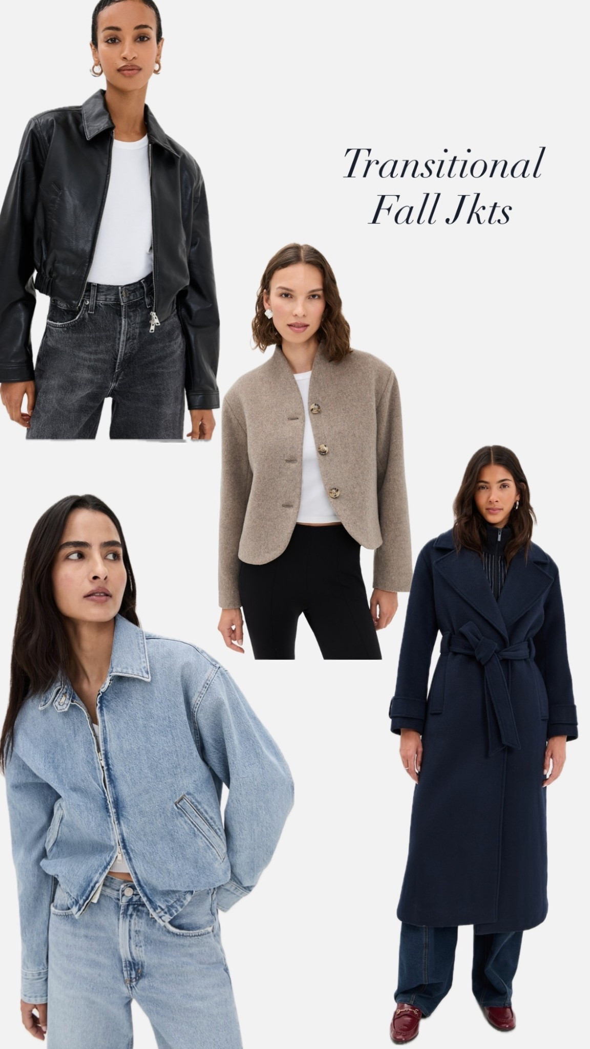 A good jacket can change and entire outfit — daily edit cover from Found by Em
