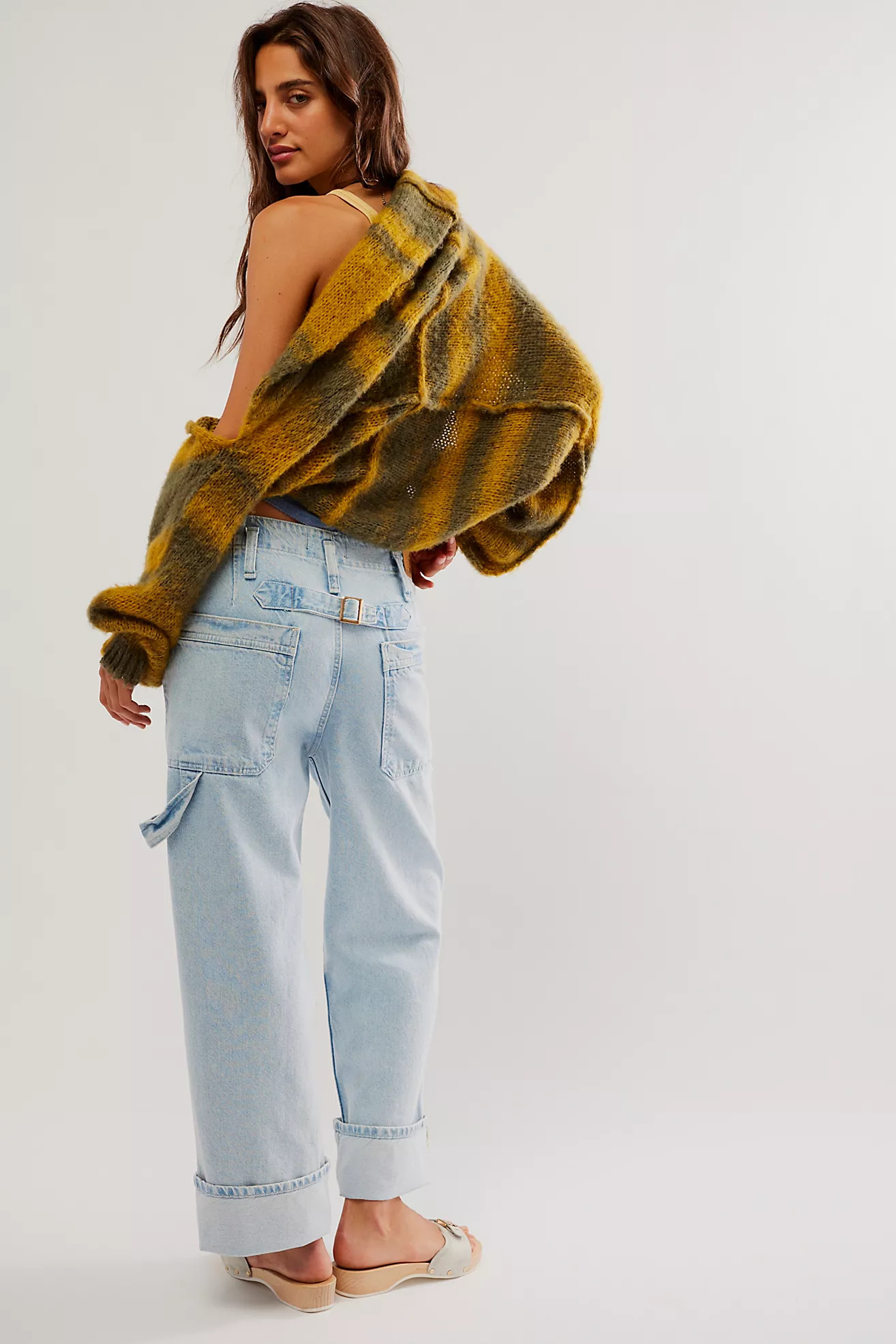 We The Free Major Leagues Mid-Rise Cuffed Jeans | Free People (Global - UK&FR Excluded)