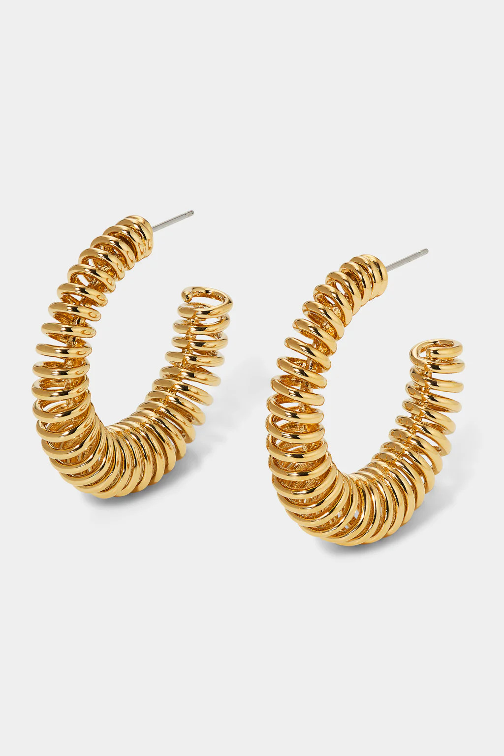 JUNO COIL WIRE HOOP EARRINGS | NADRI