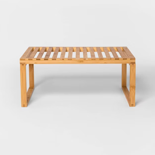 Bamboo Stackable Shelf - Threshold™ | Target