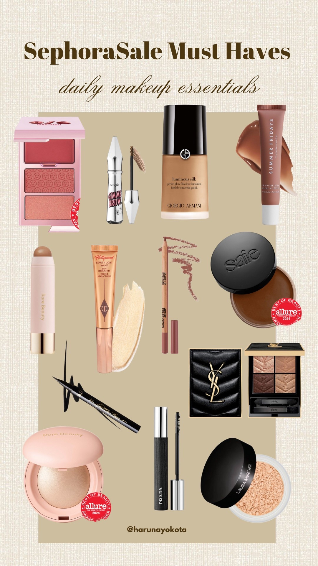 My daily makeup essentials from Sephora✨ code: SAVEMORE

#LTKSaleAlert #LTKFindsUnder50 #LTKBeauty