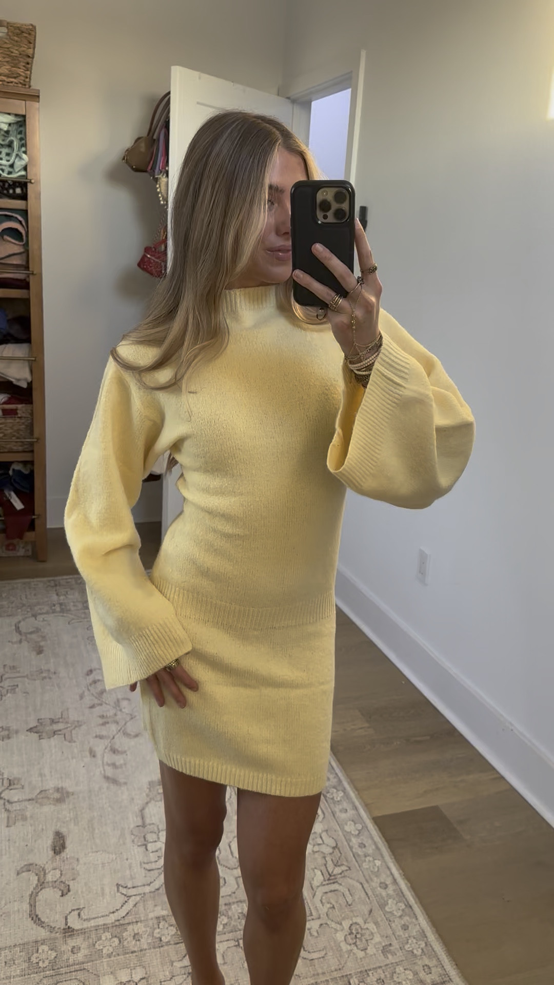 Showpo size 2. This flirty knit mini brings feel-good energy in a zesty yellow hue with a sleek long sleeve silhouette and curve-loving fit, perfect for desk-to-dinner and every RSVP in between. Think polished, comfy, and a little bit playful, hitting that sweet spot between elevated basics and statement Dresses.
Dakota Mini Dress turns heads with a clean, body-hugging shape that nods to capsule wardrobe minimalism while its confident vibe . Pair with delicate jewellery and strappy heels for a night out, or keep it casual with chunky boots and a shoulder bag, the lemon tone does all the heavy lifting. Your new mood-boosting mini, made to brighten every plan.

#LTKFindsUnder100 #LTKHoliday #LTKootd