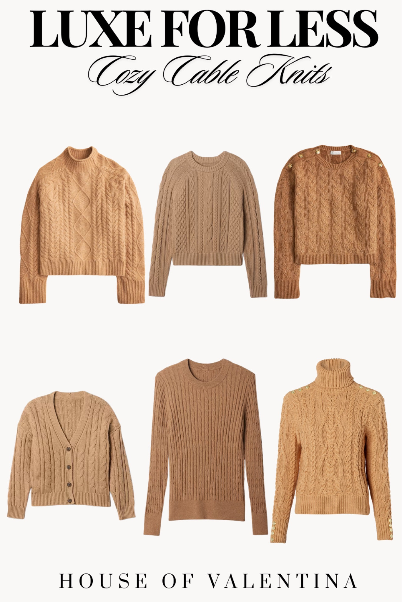 These cable knot sweaters are not only cozy but they are also absolutely gorgeous!

#LTKFindsUnder100 #LTKWorkwear #LTKStyleTip