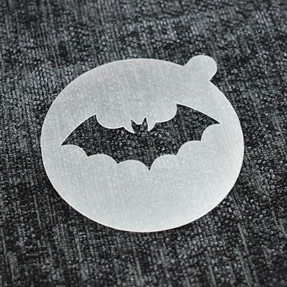 Coffee / Cocktail Stencil  Halloween Bat  Reusable Stencil | Etsy | Etsy (US)