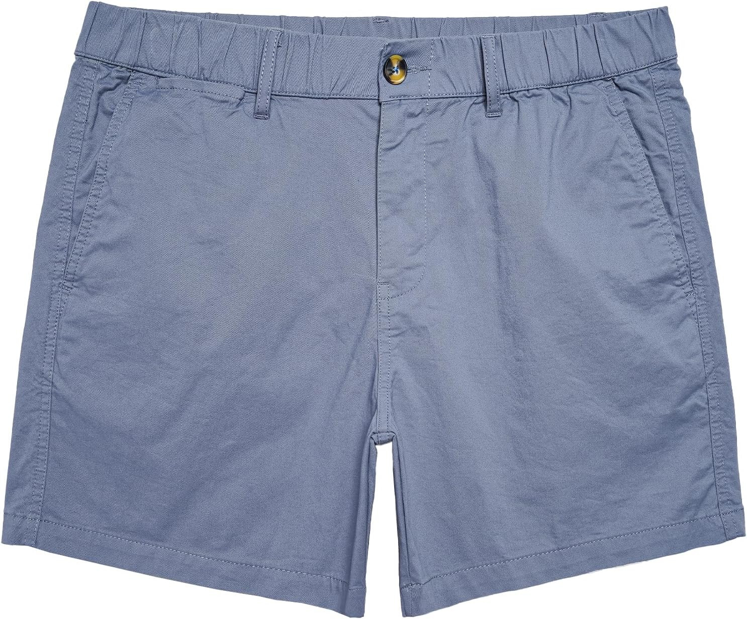 maamgic Men's Classic Fit 5" Cotton Casual Khaki Shorts with Multi-Pocket | Amazon (US)