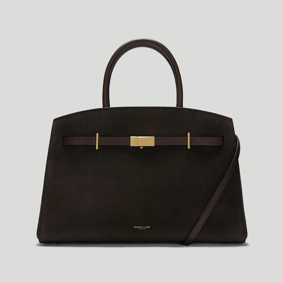 The Midi Hudson | Dark Chocolate Suede | DeMellier | DeMellier