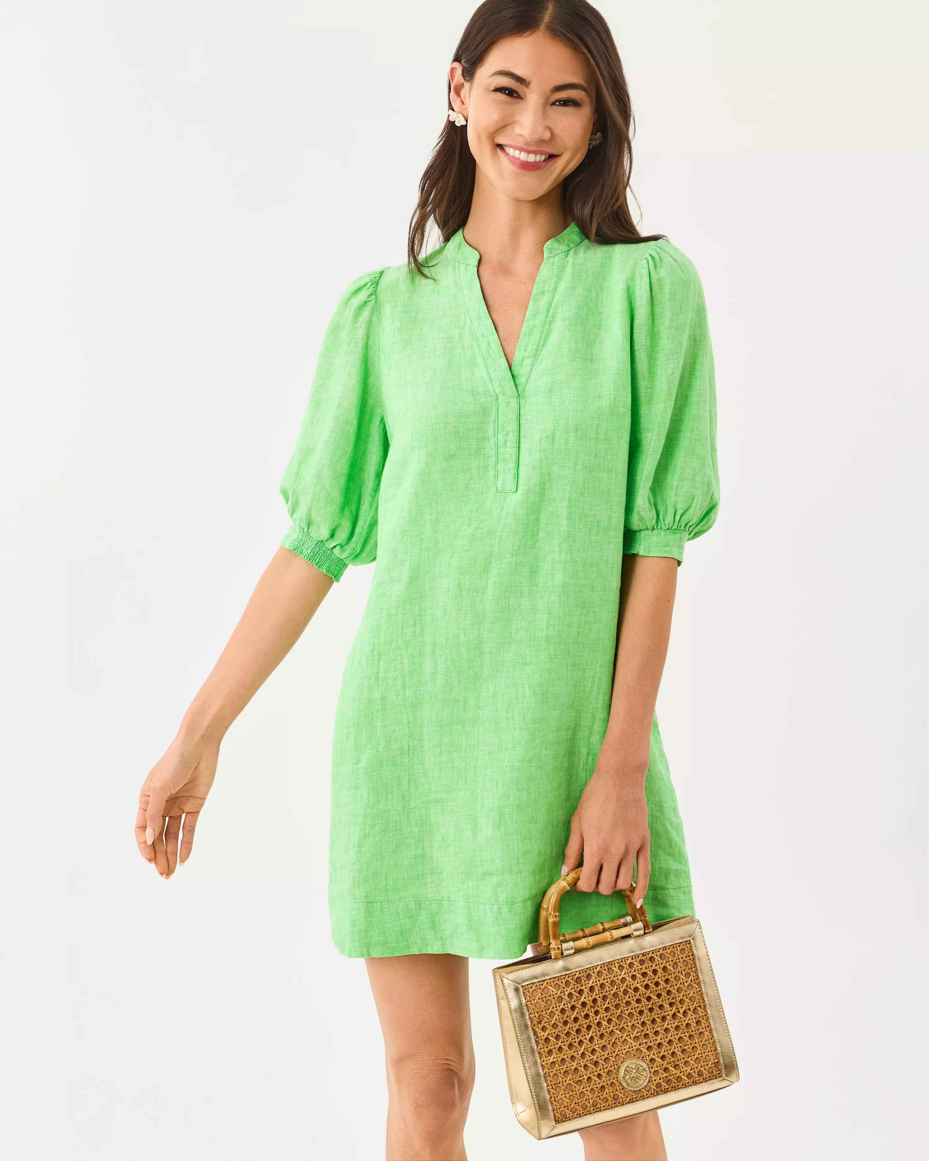 Mialeigh Linen Dress | Lilly Pulitzer
