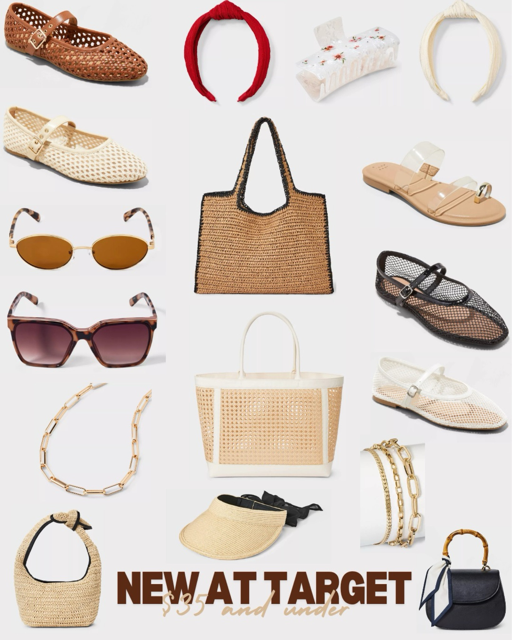 Spring and Summer essentials! These accessories are perfect for spring, summer and vacation! 





#target #accessories #handbags #flats #easter  


#LTKStyleTip #LTKTravel #LTKFindsUnder50