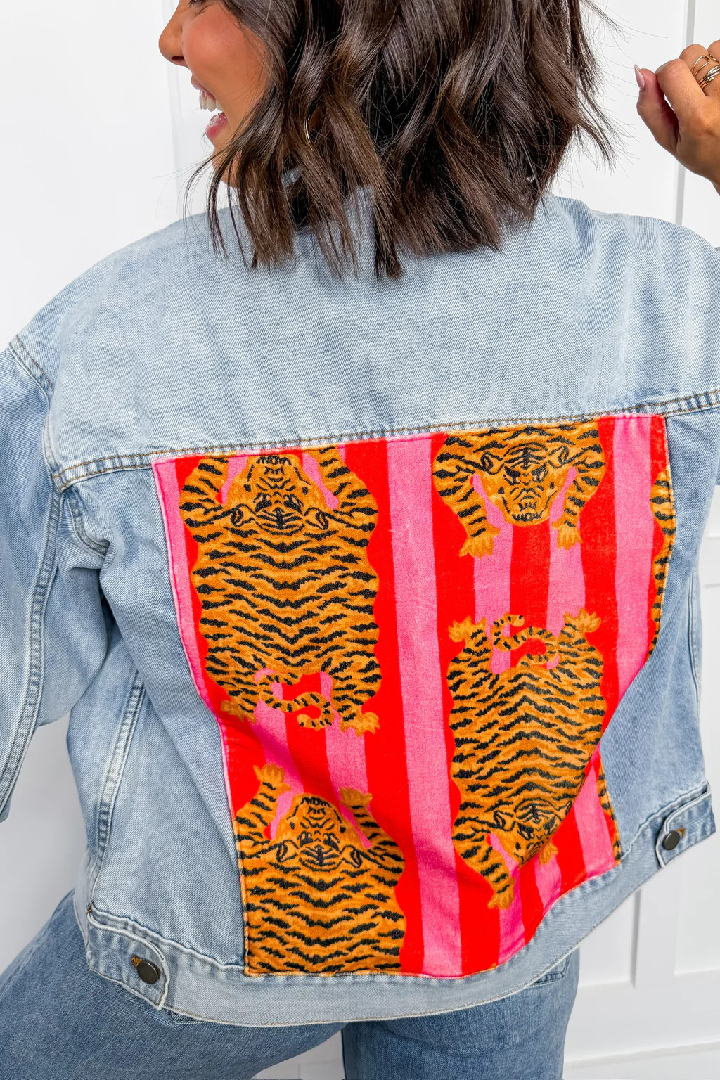 The Pretty Wild Denim Jacket | Jules & James Boutique